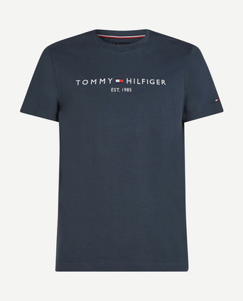 T-shirt logo military denim