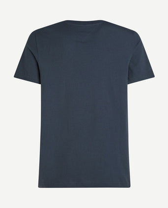 T-shirt logo military denim