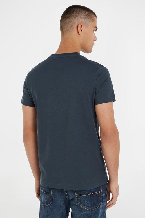 T-shirt logo military denim