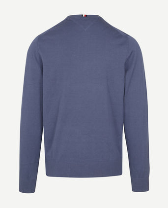 Trui indigo blauw 1985