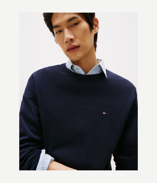 Tommy Hilfiger pullover essential donkerblauw | Regular-fit