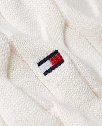 Pullover cable off white