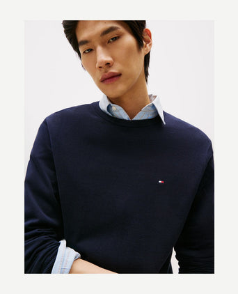 Pullover essential donkerblauw