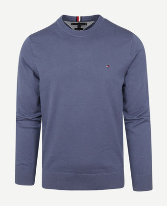 Trui indigo blauw 1985