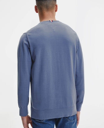 Trui indigo blauw 1985