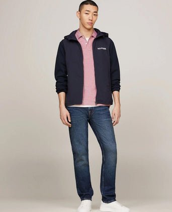 Vest structuur donkerblauw