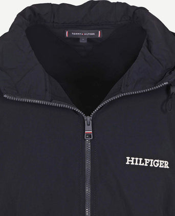 Vest structuur donkerblauw