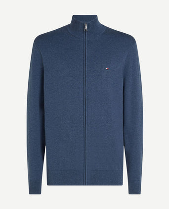 Tommy Hilfiger vest zip indigo | Regular-fit