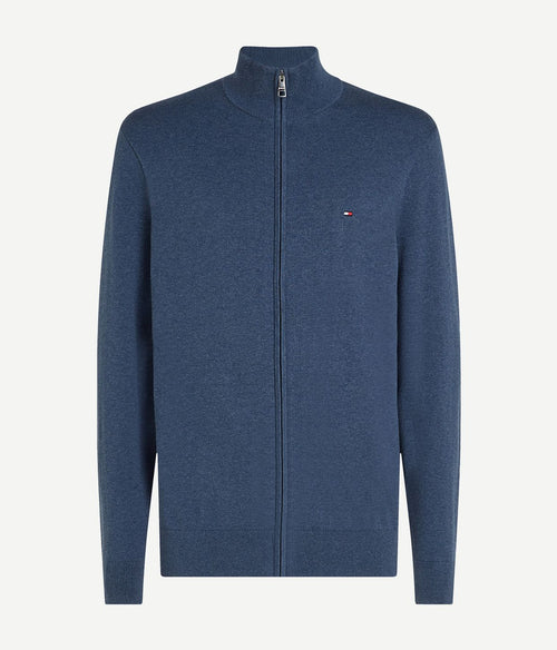 Tommy Hilfiger vest zip indigo | Regular-fit