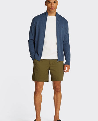 Tommy Hilfiger vest zip indigo | Regular-fit