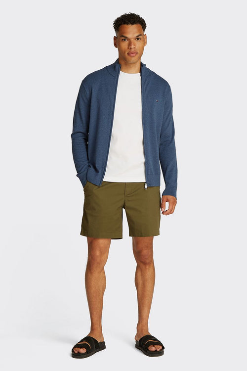 Tommy Hilfiger vest zip indigo | Regular-fit