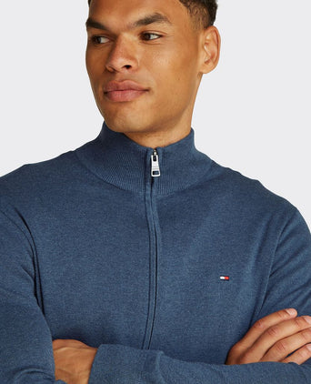 Tommy Hilfiger vest zip indigo | Regular-fit