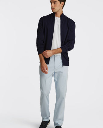 Vest zip donkerblauw