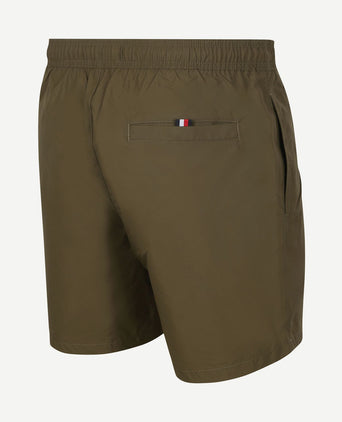 Swimshort medium drawstring army green