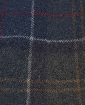 Sjaal braden wol classic tartan groen