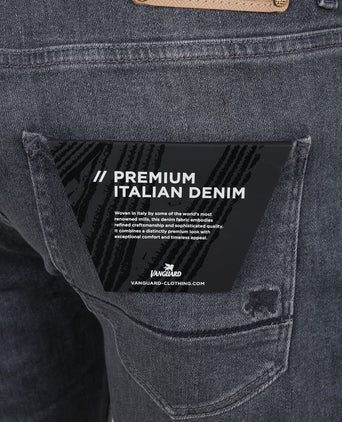 V40 rider jeans steel grey