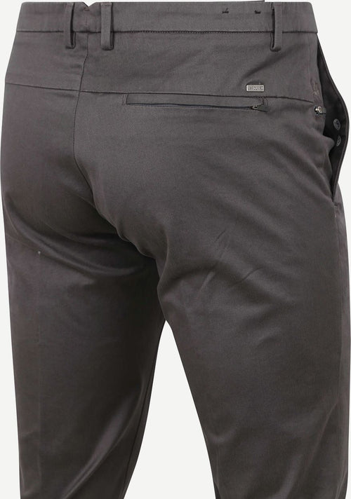 Vanguard chino v12 stretch antraciet | Slim-fit