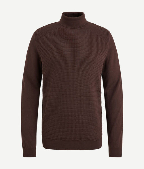 Vanguard coltrui structuur bruin | Regular-fit