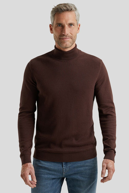Vanguard coltrui structuur bruin | Regular-fit