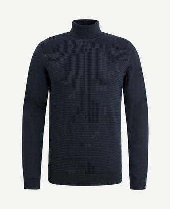 Coltrui structuur donkerblauw