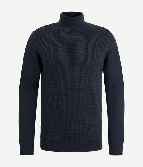 Vanguard coltrui structuur donkerblauw | Regular-fit