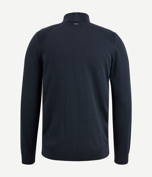 Vanguard coltrui structuur donkerblauw | Regular-fit