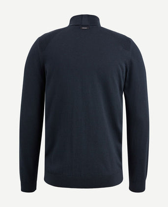 Coltrui structuur donkerblauw