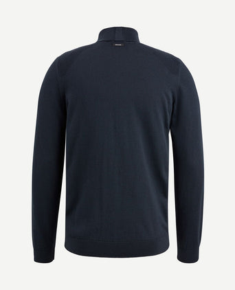 Coltrui structuur donkerblauw