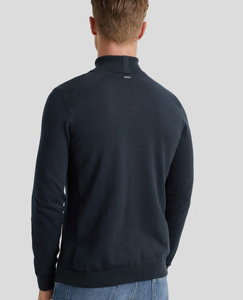 Coltrui structuur donkerblauw