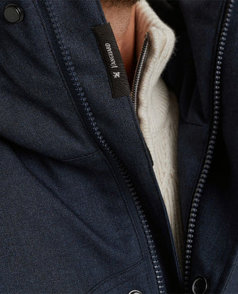 Parka wheelride donkerblauw
