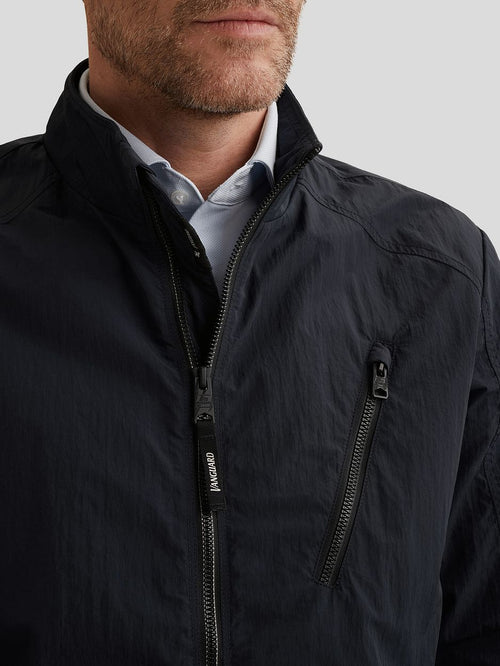 Biker jacket donkerblauw