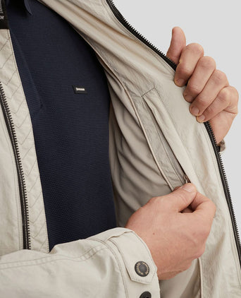 Biker jacket ecru