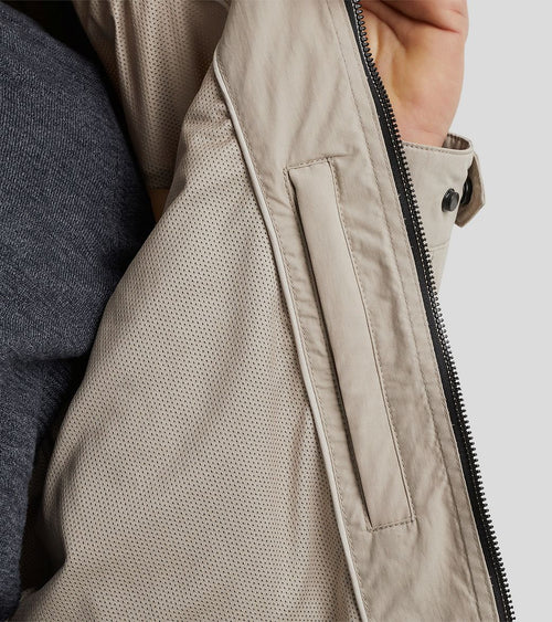 Vanguard jas racechase beige | Regular-fit