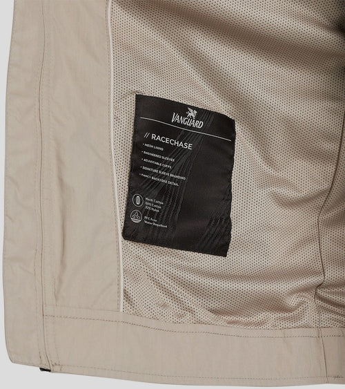 Vanguard jas racechase beige | Regular-fit