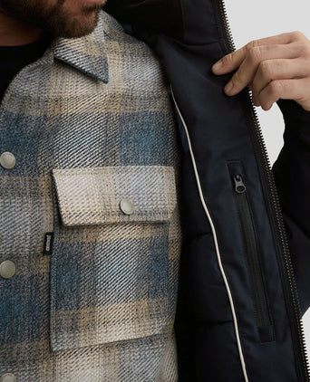 Jas trackchase donkerblauw