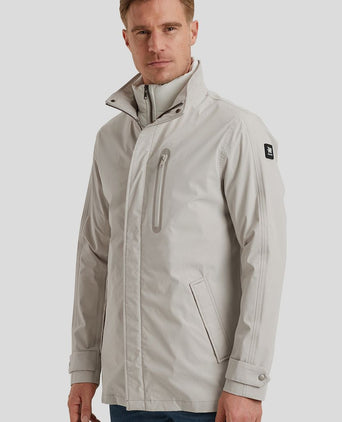 Vanguard jas v-double greige | Regular-fit