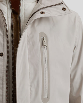 Vanguard jas v-double greige | Regular-fit