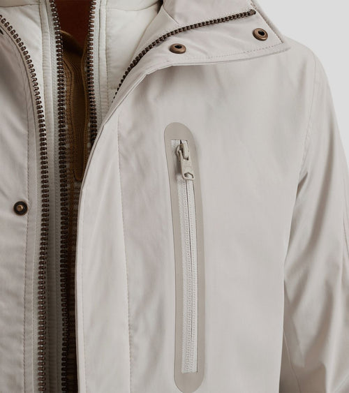 Vanguard jas v-double greige | Regular-fit