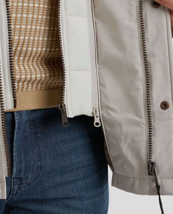 Vanguard jas v-double greige | Regular-fit