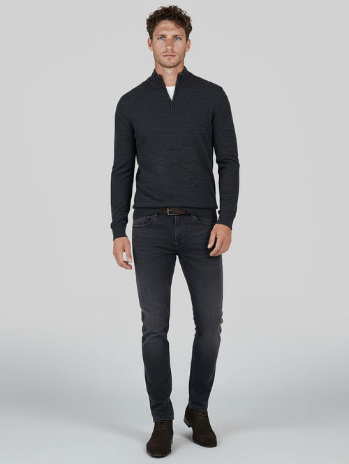 Vanguard jeans v12 rider antraciet odb | Slim-fit