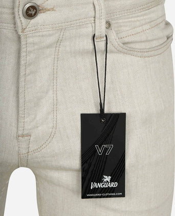 Jeans v7 rider ecru