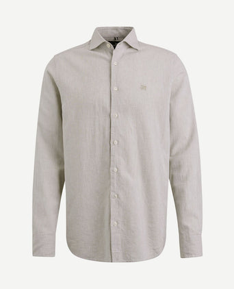 Overhemd linnen beige