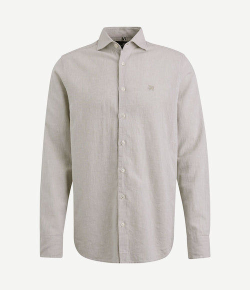 Overhemd linnen beige