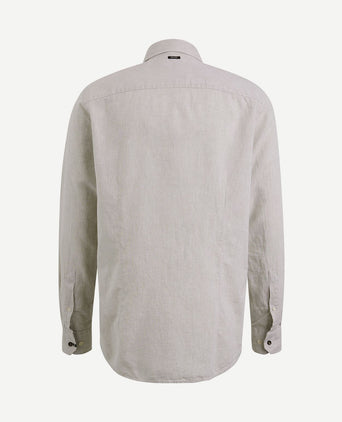 Overhemd linnen beige