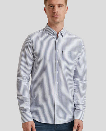 Vanguard overhemd streep lichtblauw | Regular-fit