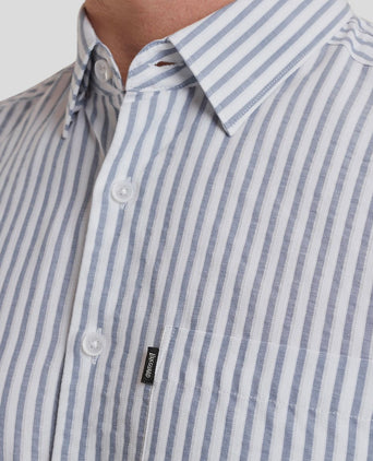 Vanguard overhemd streep lichtblauw | Regular-fit