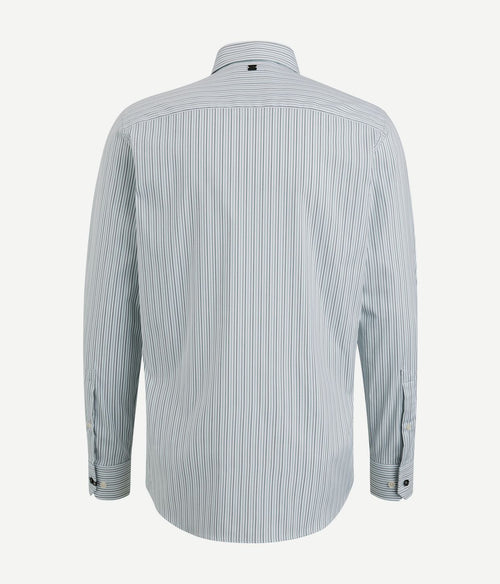 Vanguard overhemd strepen lichtblauw | Regular-fit