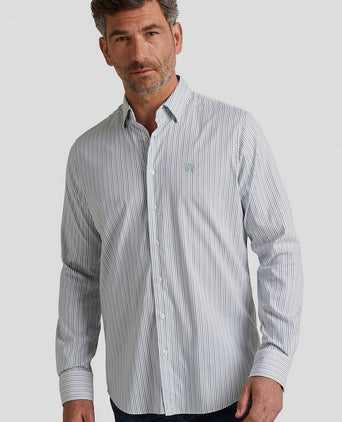 Vanguard overhemd strepen lichtblauw | Regular-fit