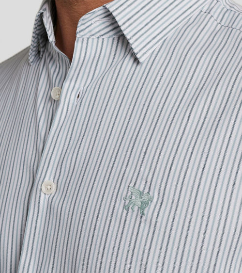 Vanguard overhemd strepen lichtblauw | Regular-fit