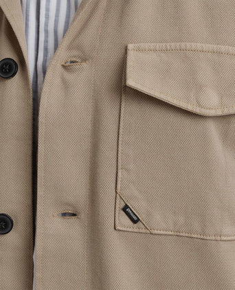 Vanguard overshirt camel | Regular-fit